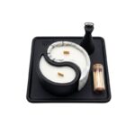 Set de Bougies Parfumées Yin Yang Noir et Blanc
