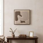 Tableau Mural Abstrait – Éclat Minéral