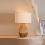 Lampe de Table Bohème en Corde Naturelle
