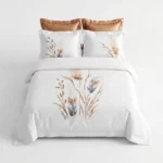Parure de Lit 100% Coton 6pcs - Bohem Beyaz